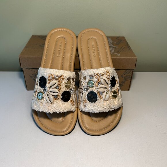 Free People Shipwreck Shell Sandals - Picture 1 of 12
